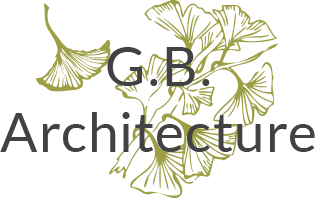 G B Architecture Architecte A Orleans Logo